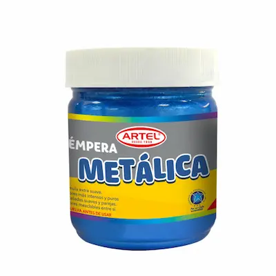 TEMPERA METALICA ARTEL 100 ML - AZUL