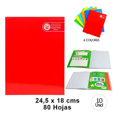 CUADERNO COLLEGE CAL.VERT. 80 HJS ARTE TOP