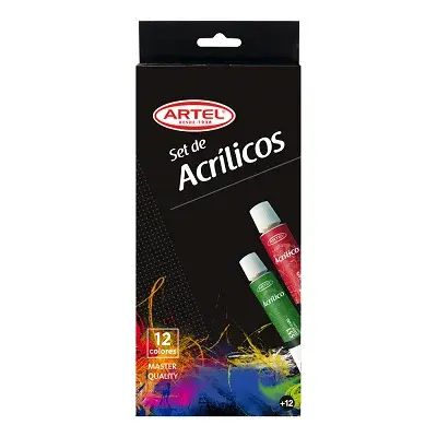 ACRILICO ARTEL 12 COLORES