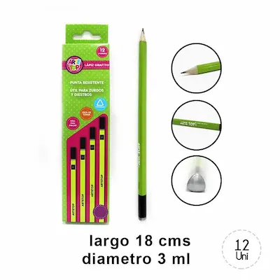 LAPIZ TECNICO ARTE TOP 8B