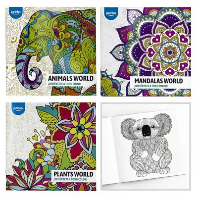 LIBRO P/COLOREAR MANDALA