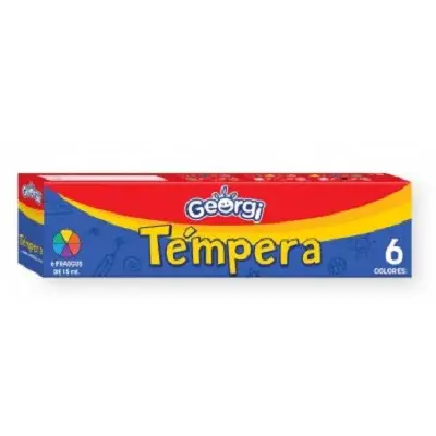 TEMPERA GEORGI 6 COL.