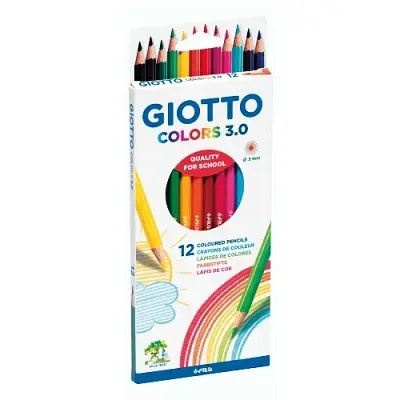 LAPIZ COLOR GIOTTO 12 COLORES