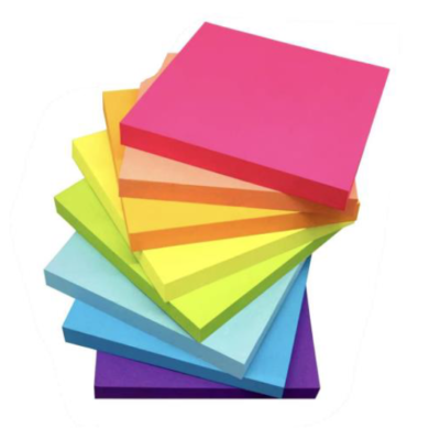 NOTA ADHESIVA 76X76 100 NEON MR.OFFICE