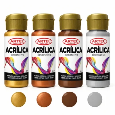 ACRILICO ARTEL 60ML METALICO