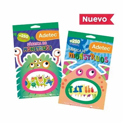BLOCK STICKERS MONSTRUOS
