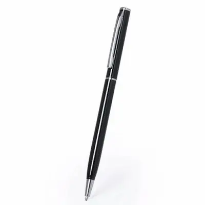 BOLIGRAFO CAJA ACRILICA NEGRO PLANO