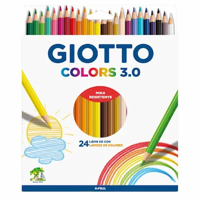 LAPIZ COLOR GIOTTO 24 COLORES