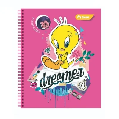 CUADERNO UNIVERSITARIO TORRE 7M TWEETY