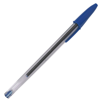 LAPIZ PASTA BIC P/MEDIA AZUL SUELTOS