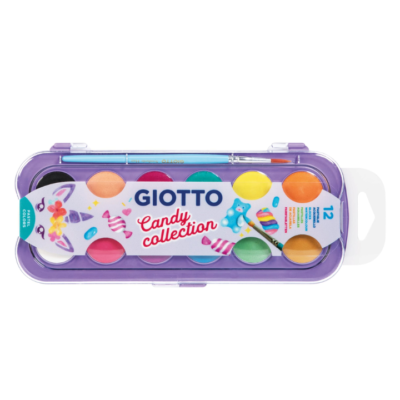 ACUARELA CANDY GIOTTO 12 COLORES
