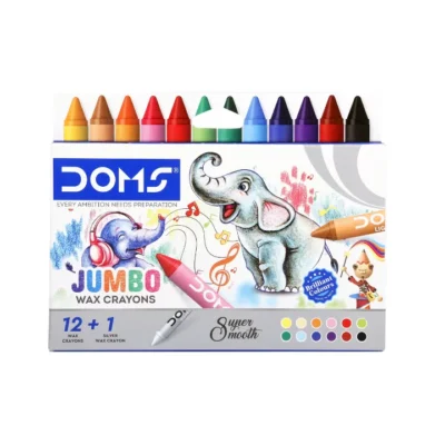 LAPIZ CERA DOMS JUMBO 12 COL