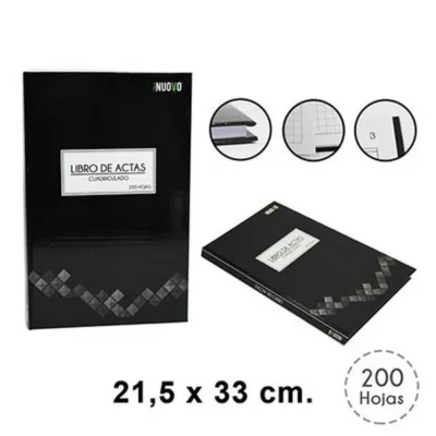 LIBRO ACTAS NUOVO 200 HJS.