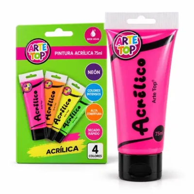 ACRILICO ARTE TOP 75ML NEON