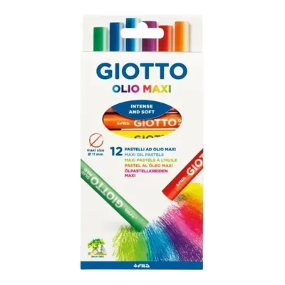 LAPIZ PASTEL GIOTTO 12 COLORES