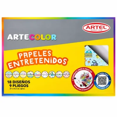 BLOCK ARTEL PAPEL ENTRETENIDO